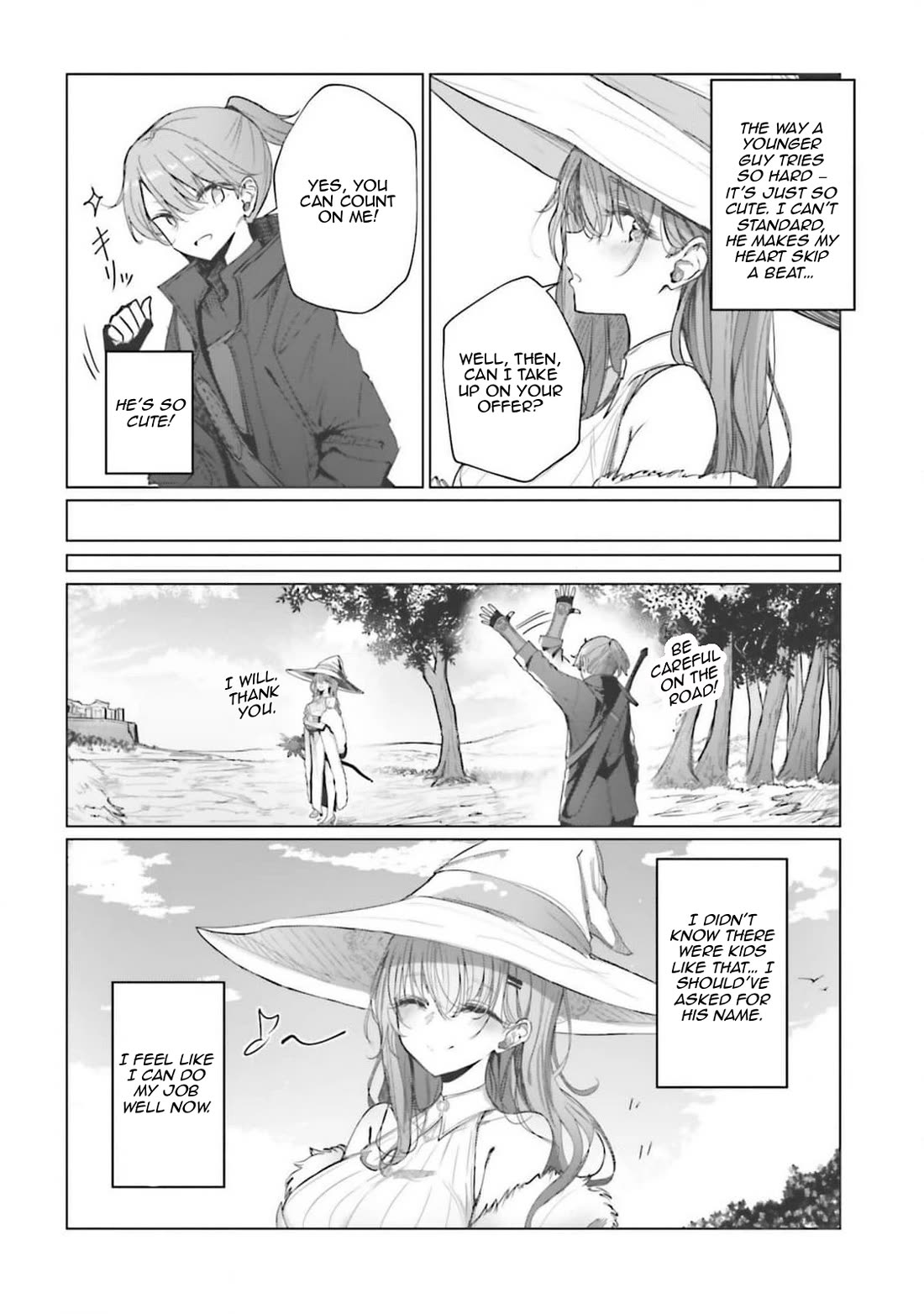 My Female Sword Master, Whom I Live With, Is So Cute That I'm Happy Every Day Chapter 5 page 7 - Chapter 5