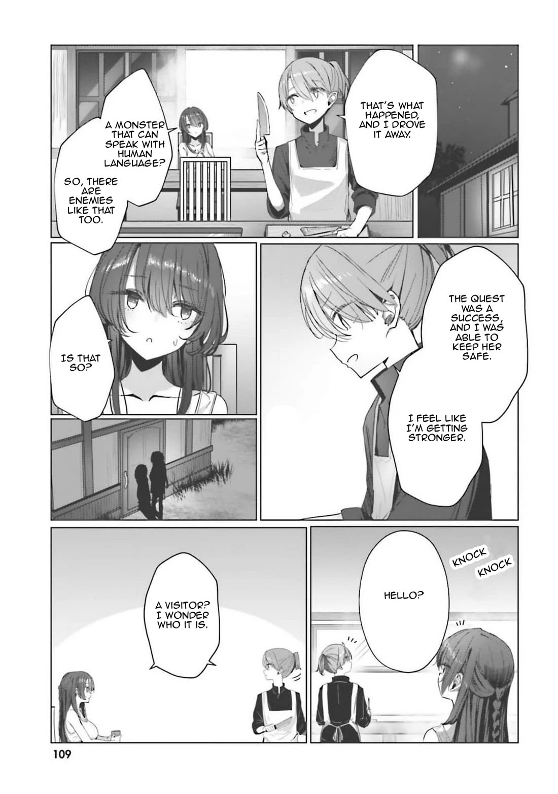 My Female Sword Master, Whom I Live With, Is So Cute That I'm Happy Every Day Chapter 5 page 8 - Chapter 5