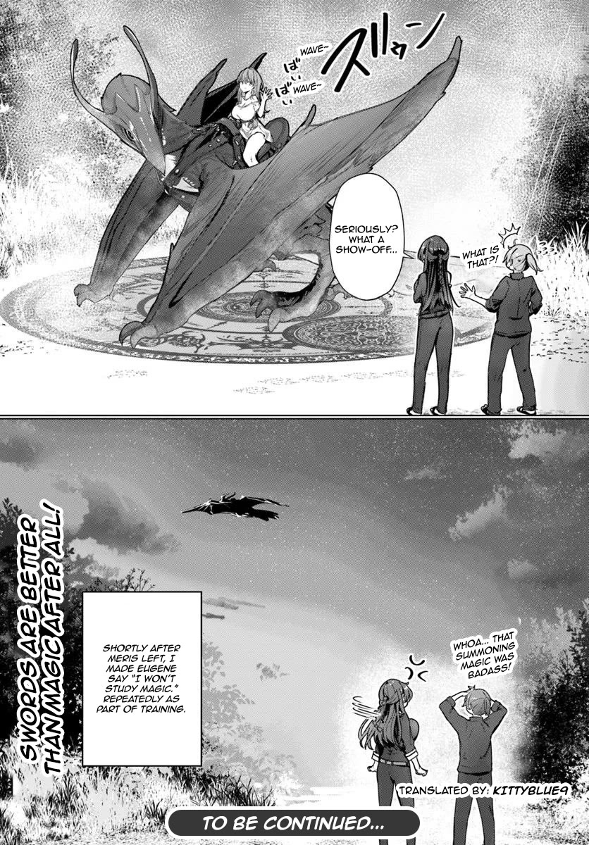 My Female Sword Master, Whom I Live With, Is So Cute That I'm Happy Every Day Chapter 6 page 24 - Chapter 6