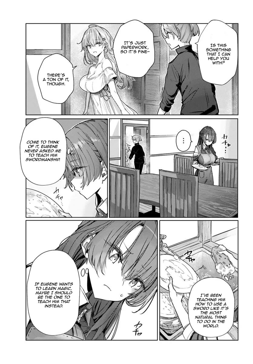 My Female Sword Master, Whom I Live With, Is So Cute That I'm Happy Every Day Chapter 6 page 9 - Chapter 6