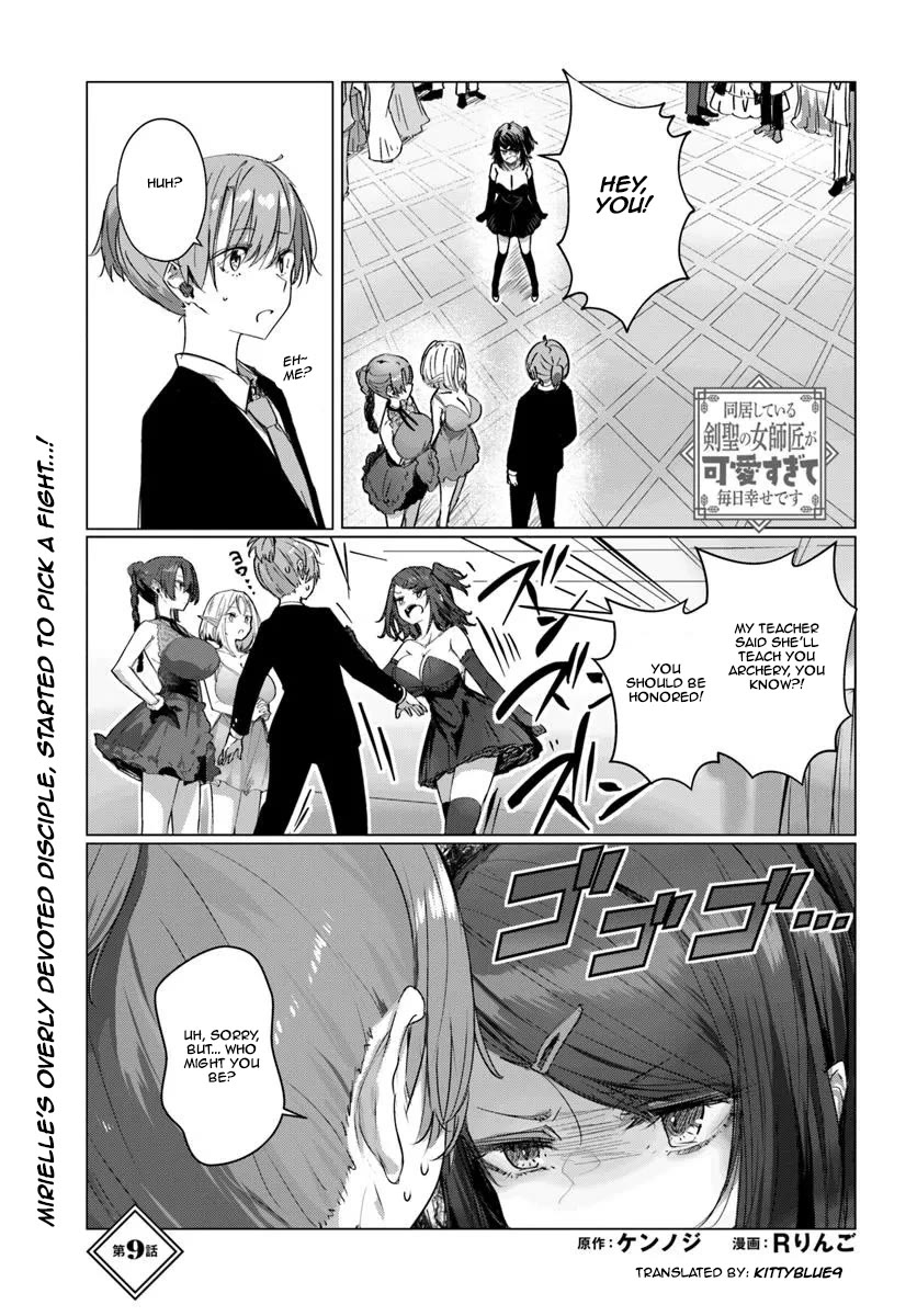 My Female Sword Master, Whom I Live With, Is So Cute That I'm Happy Every Day Chapter 9.1 page 1 - Chapter 9.1