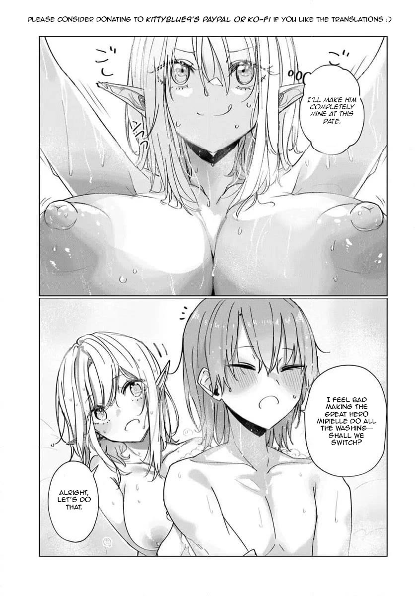 My Female Sword Master, Whom I Live With, Is So Cute That I'm Happy Every Day Chapter 9.2 page 10 - Chapter 9.2