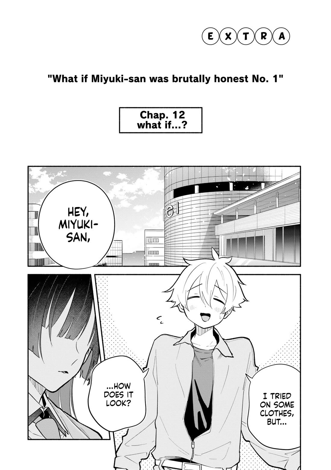 My Fiancée Is So Mean! Chapter 16.5 page 1 - Chapter 16.5: Vol. 3 Extras