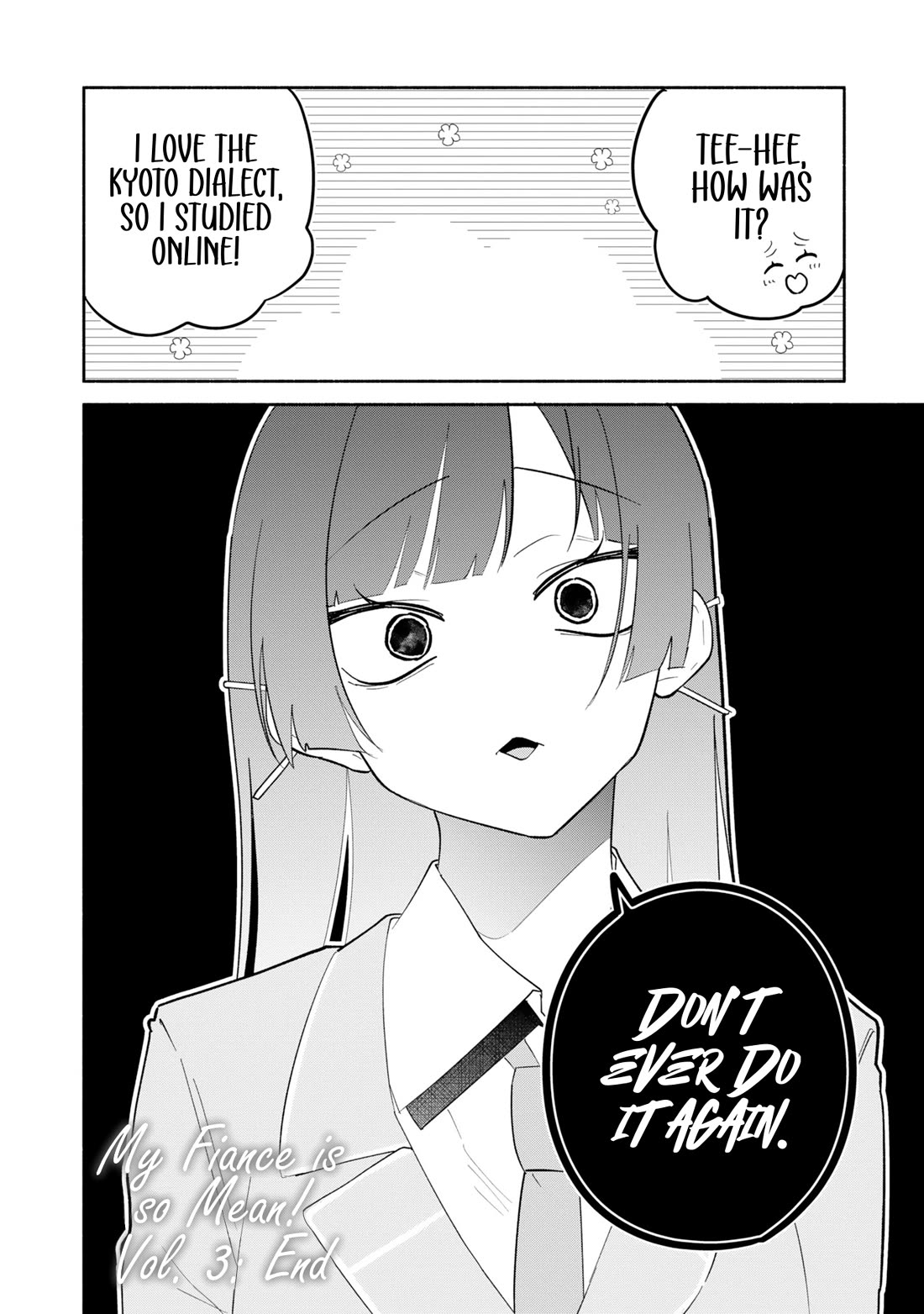 My Fiancée Is So Mean! Chapter 16.5 page 8 - Chapter 16.5: Vol. 3 Extras