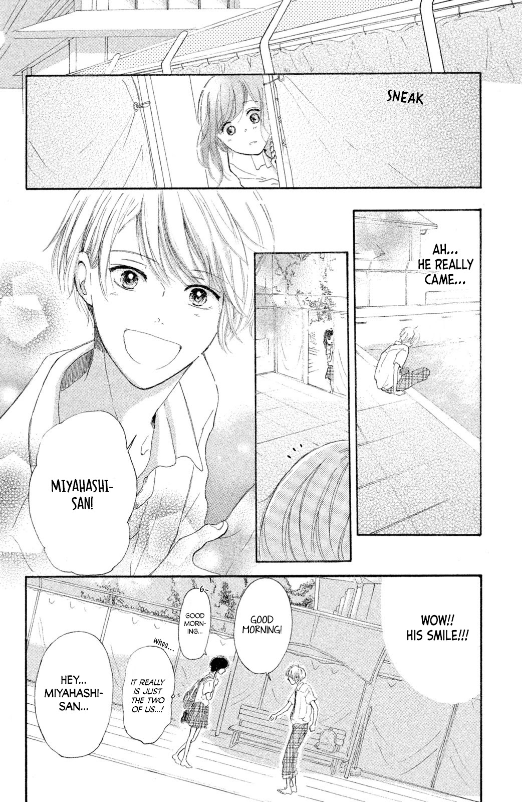 My First Kiss Chapter 2 page 9 - Chapter 2: Confession By The Poolside