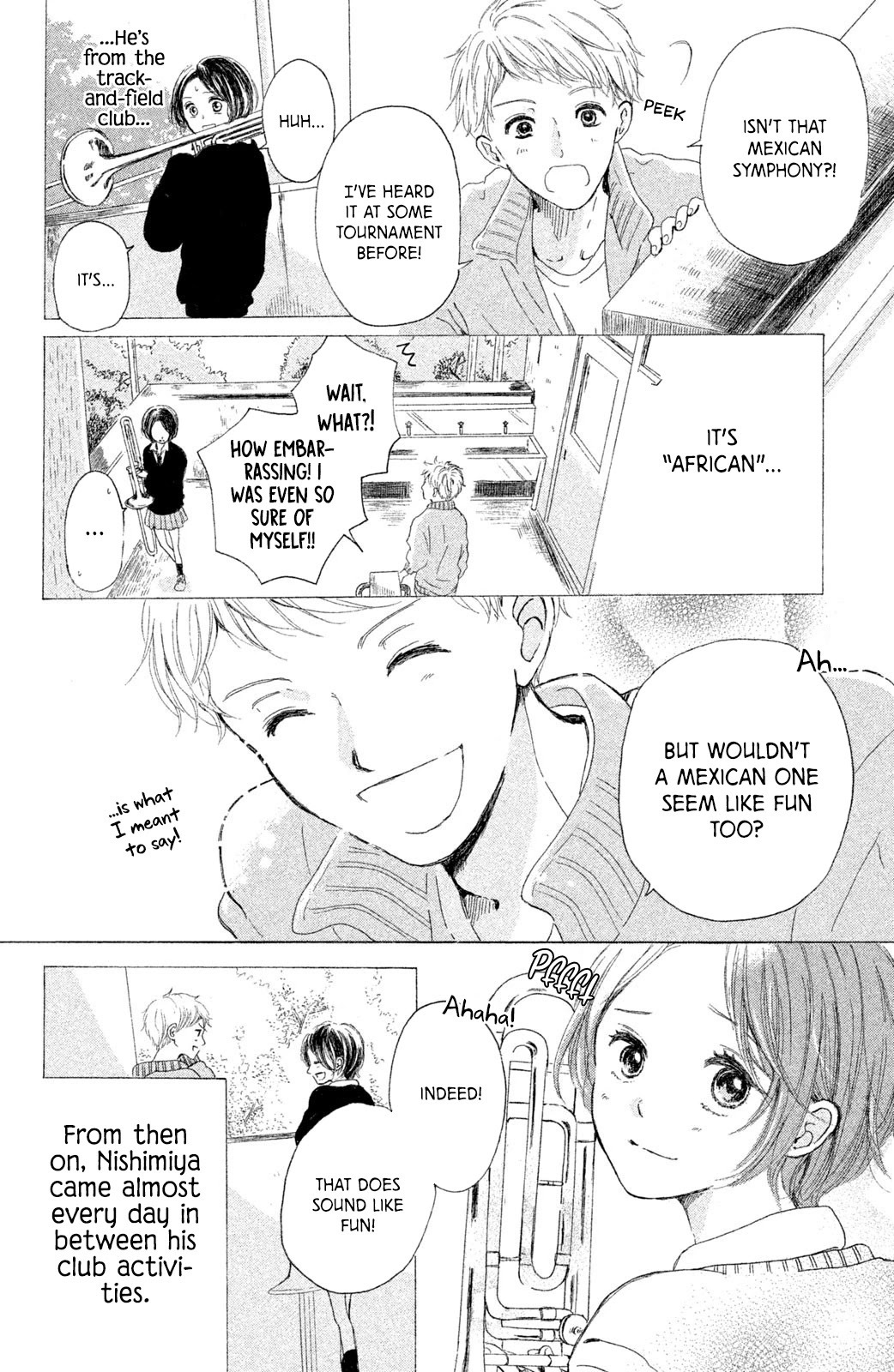 My First Kiss Chapter 3 page 5 - Chapter 3: Candy While Waiting For You