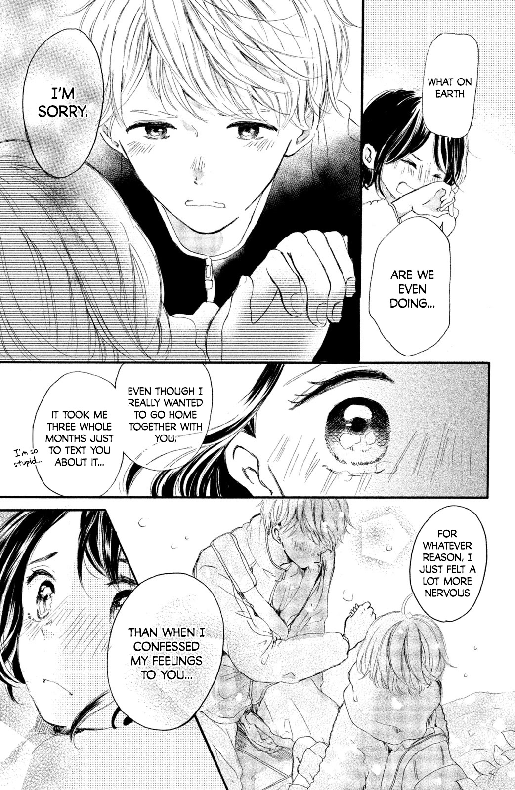 My First Kiss Chapter 6.5 page 10 - Chapter 6.5: Snow While Waiting for You