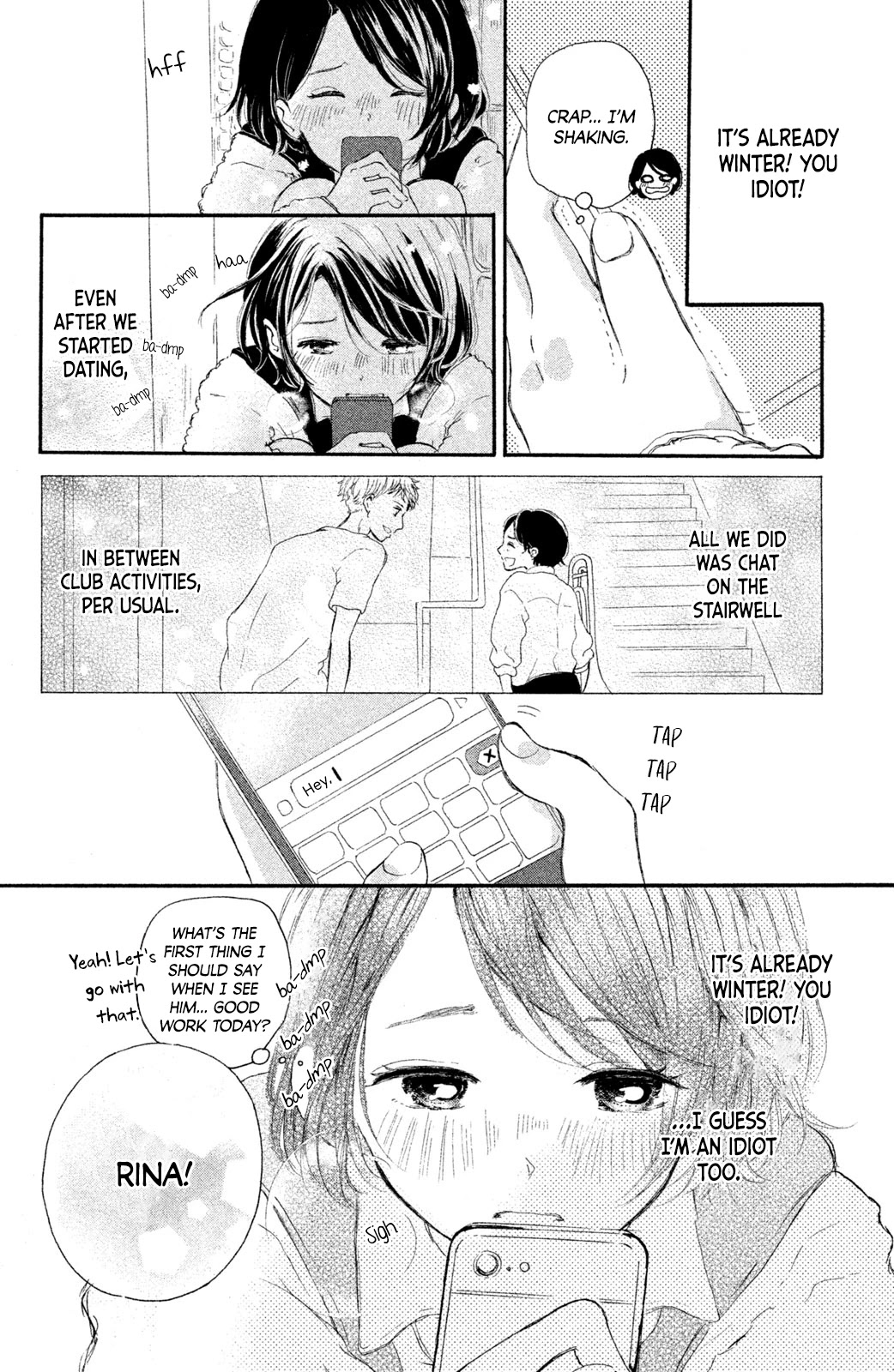 My First Kiss Chapter 6.5 page 3 - Chapter 6.5: Snow While Waiting for You