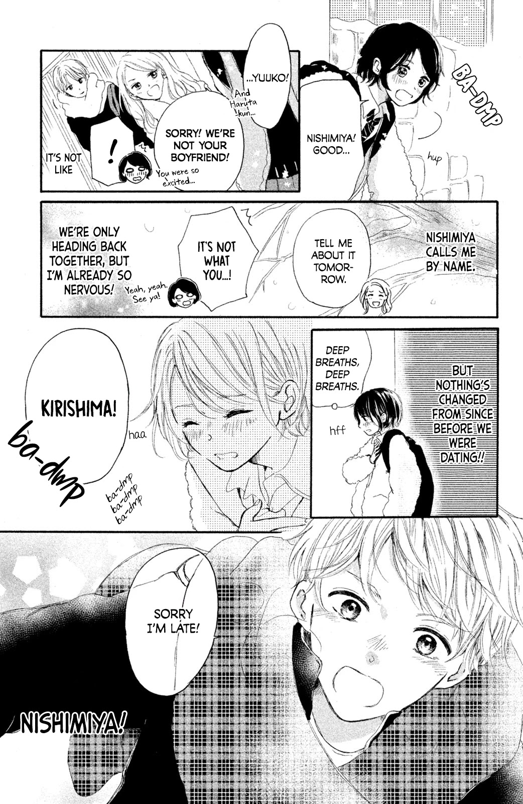 My First Kiss Chapter 6.5 page 4 - Chapter 6.5: Snow While Waiting for You