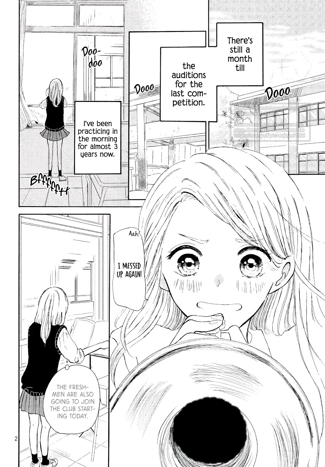 My First Kiss Chapter 6 page 3 - Chapter 6: First Love Trumpet (Oneshot)