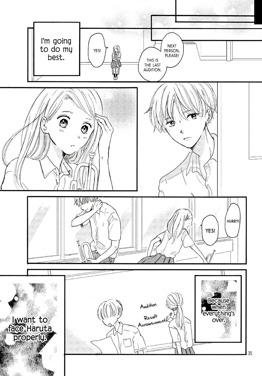 My First Kiss Chapter 6 page 36 - Chapter 6: First Love Trumpet (Oneshot)