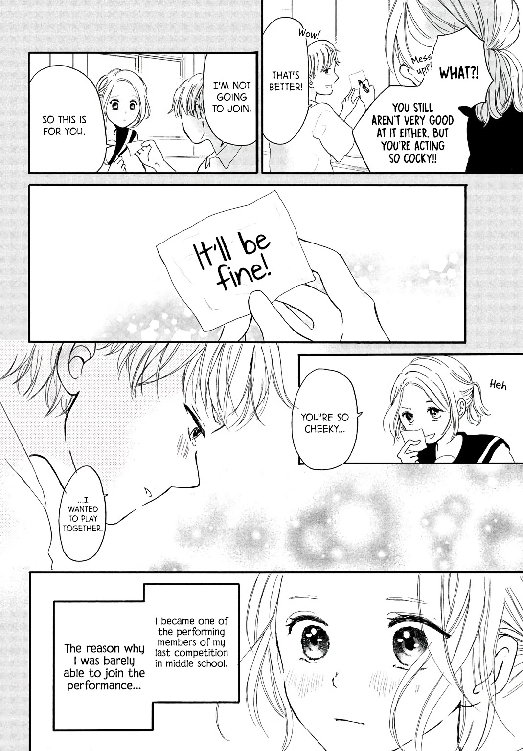 My First Kiss Chapter 6 page 5 - Chapter 6: First Love Trumpet (Oneshot)