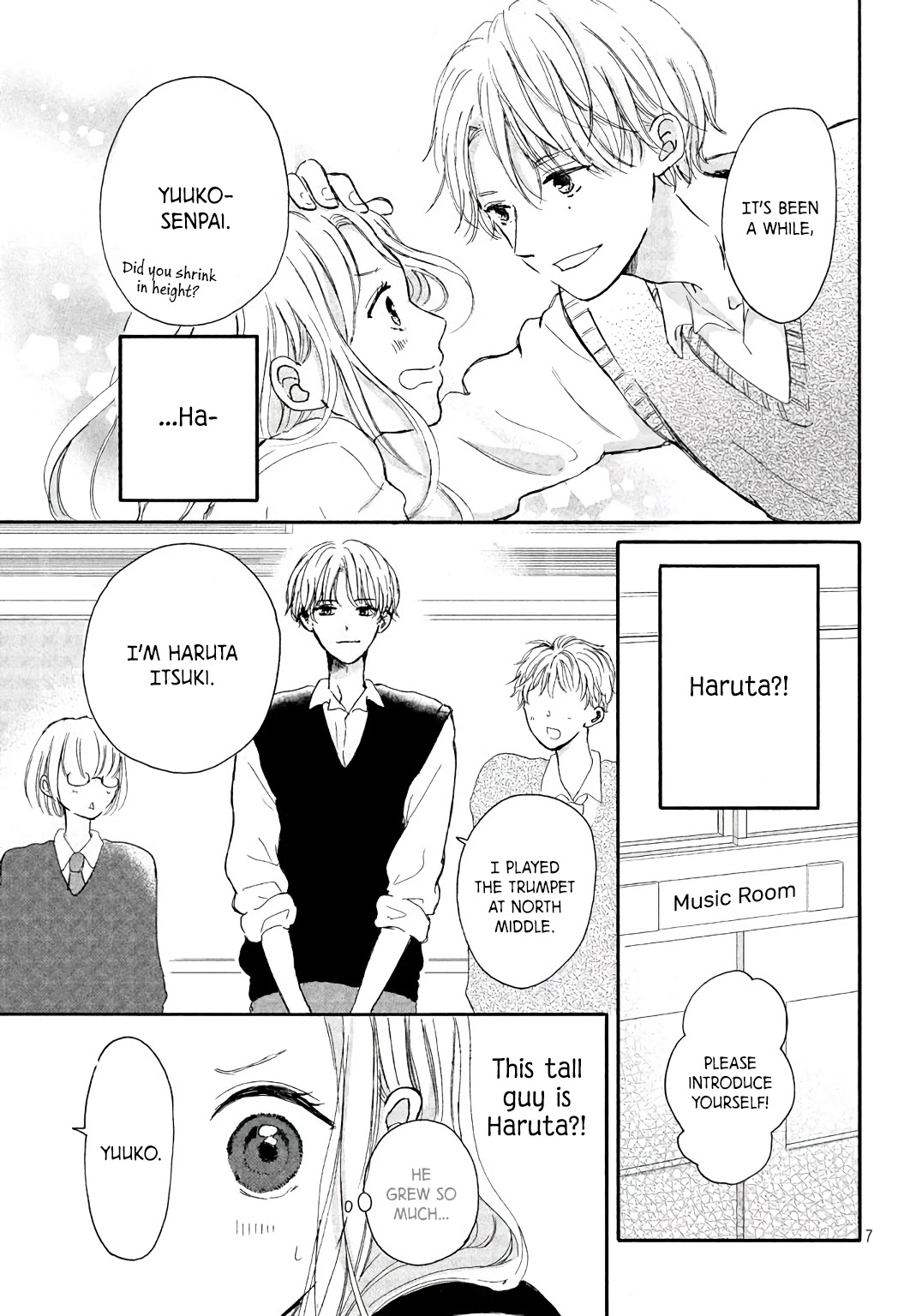 My First Kiss Chapter 6 page 8 - Chapter 6: First Love Trumpet (Oneshot)