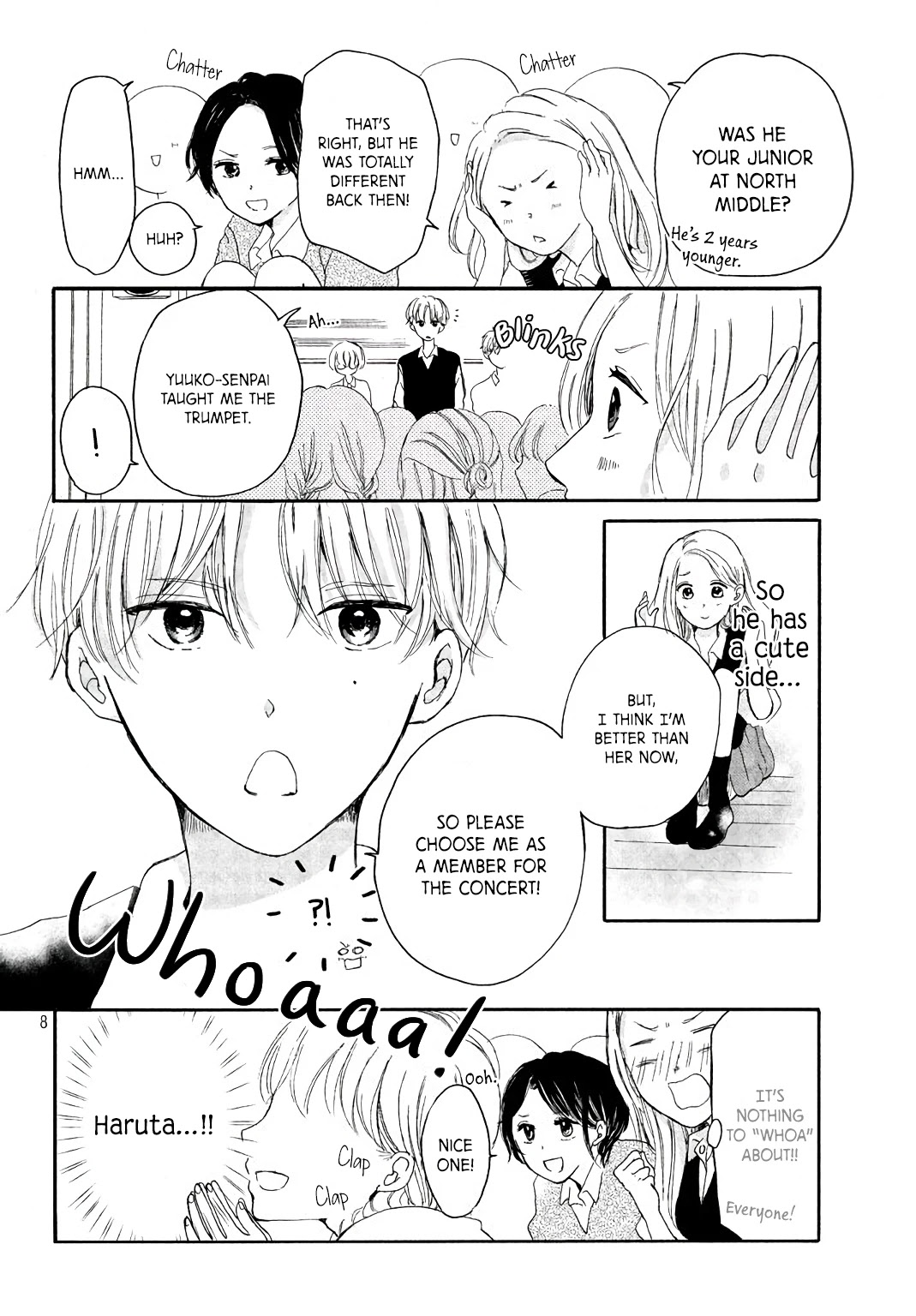 My First Kiss Chapter 6 page 9 - Chapter 6: First Love Trumpet (Oneshot)