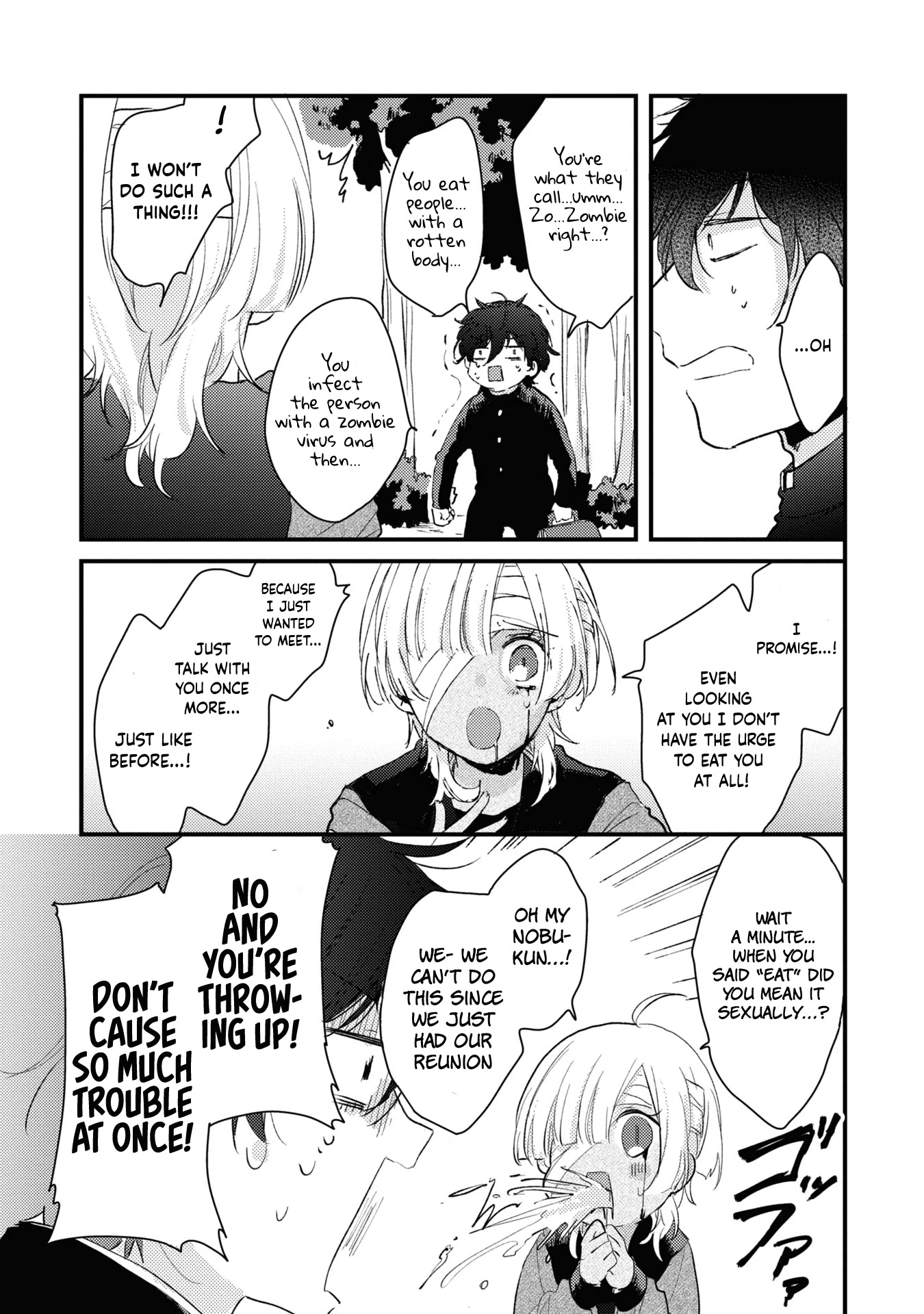 My First Love Childhood Friend Is Back as a Zombie!? Chapter 1 page 21 - Chapter 1
