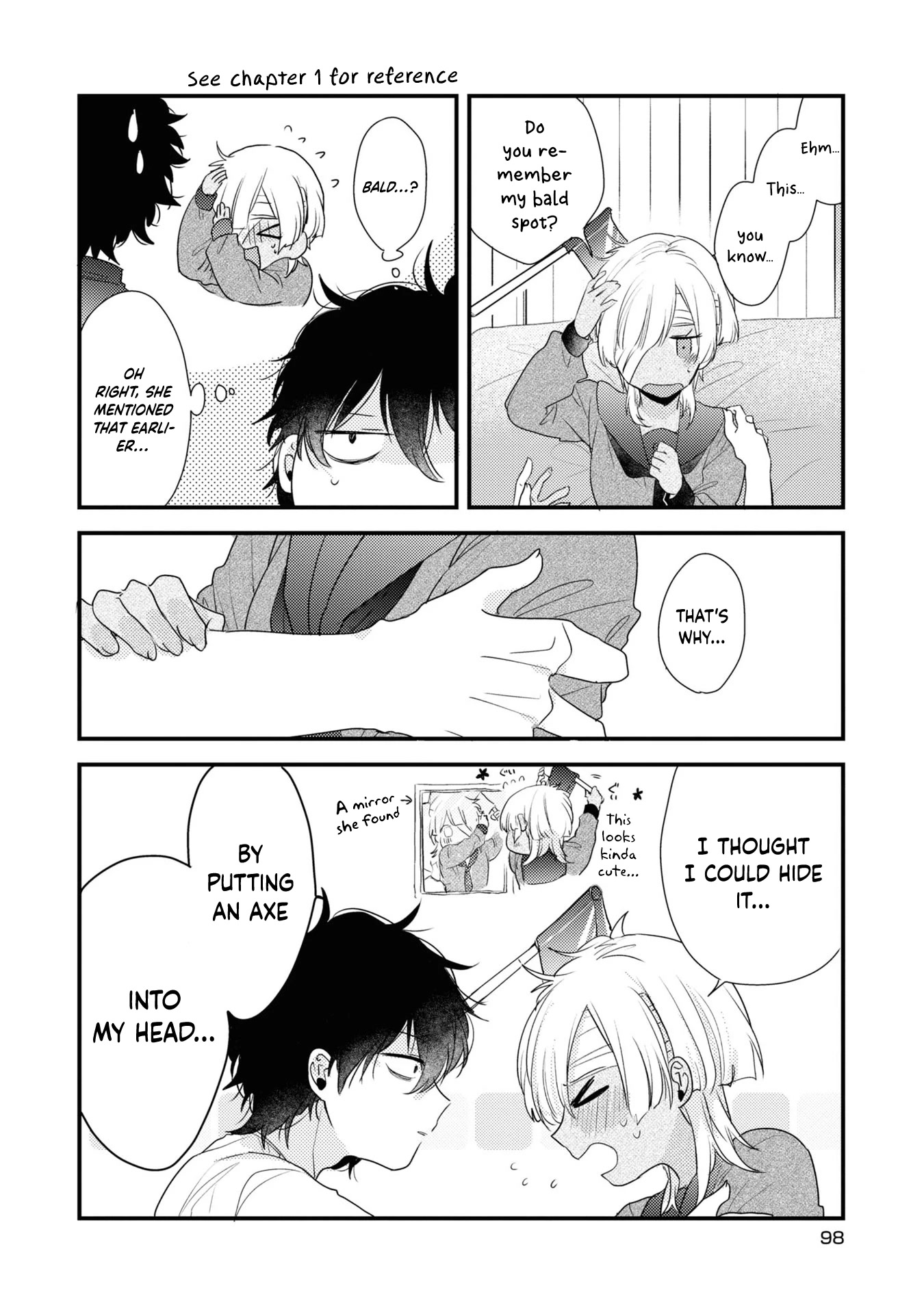 My First Love Childhood Friend Is Back as a Zombie!? Chapter 5 page 11 - Chapter 5