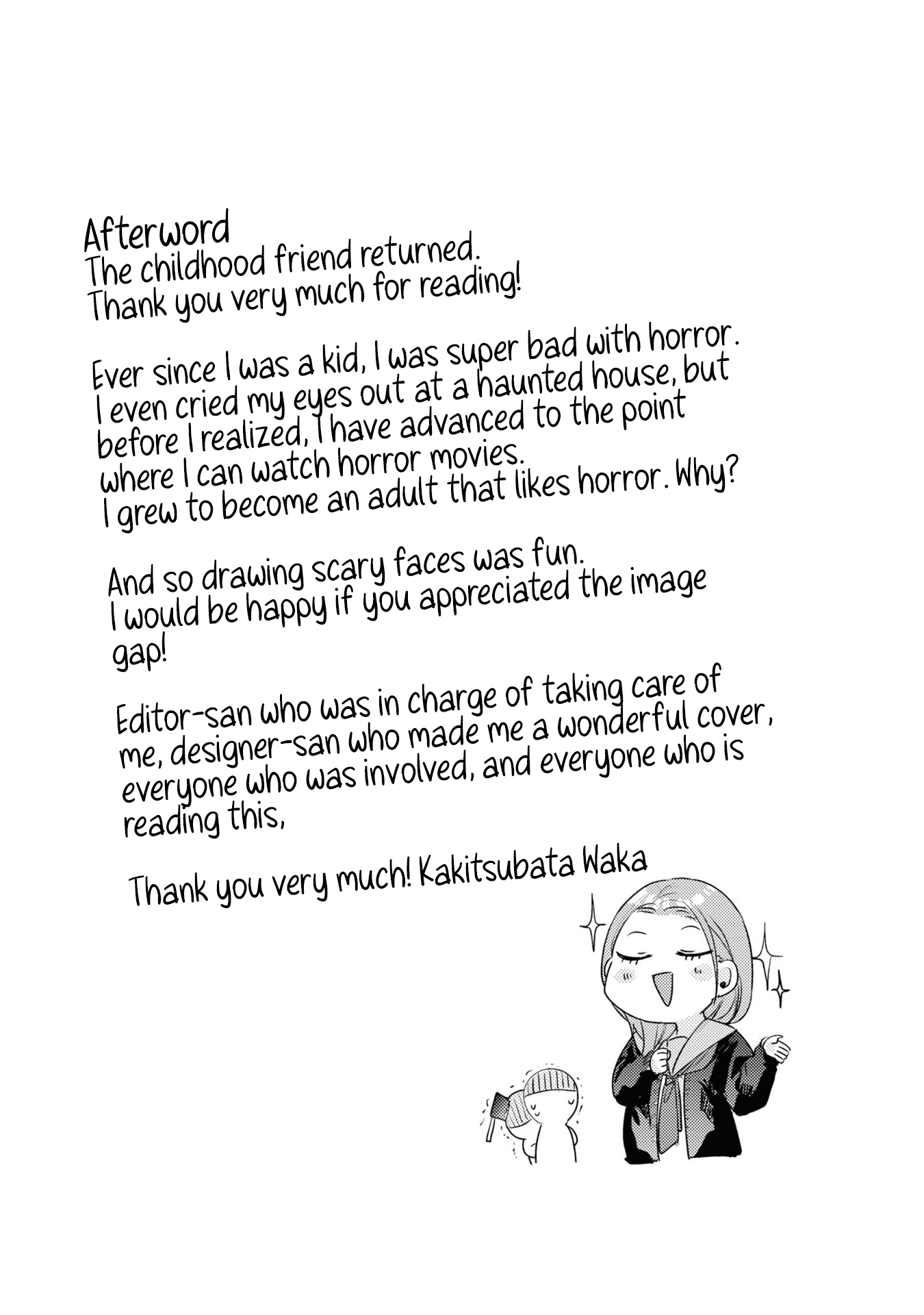 My First Love Childhood Friend Is Back as a Zombie!? Chapter 8 page 10 - Chapter 8 [END]