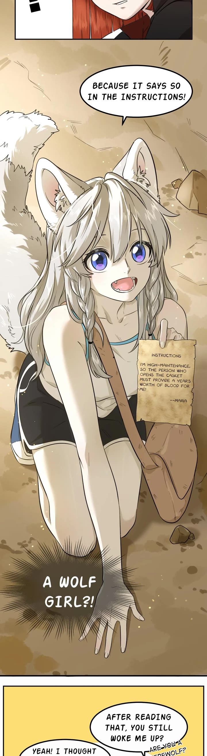 My Food Looks Very Cute Chapter 1 page 4 - Chapter 1: Are You Willing to Be my Food