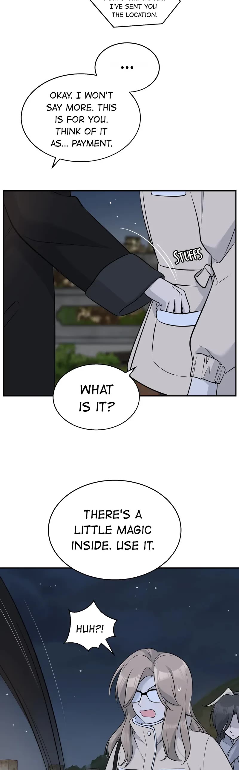 My Food Looks Very Cute Chapter 100 page 14 - Chapter 100: What Did She Give You
