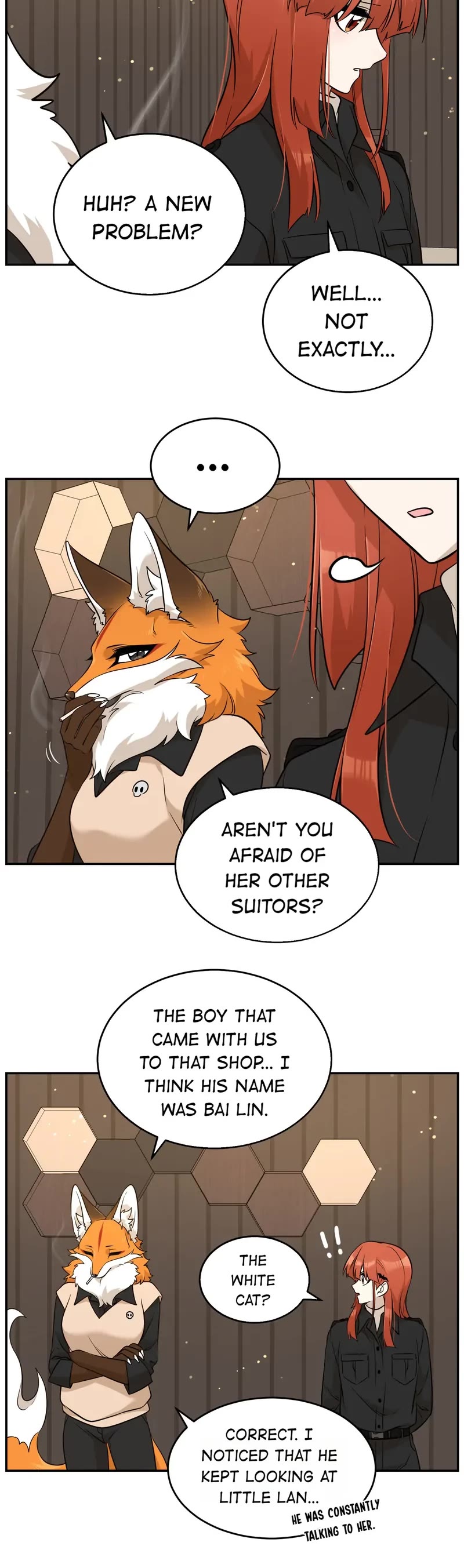 My Food Looks Very Cute Chapter 100 page 4 - Chapter 100: What Did She Give You