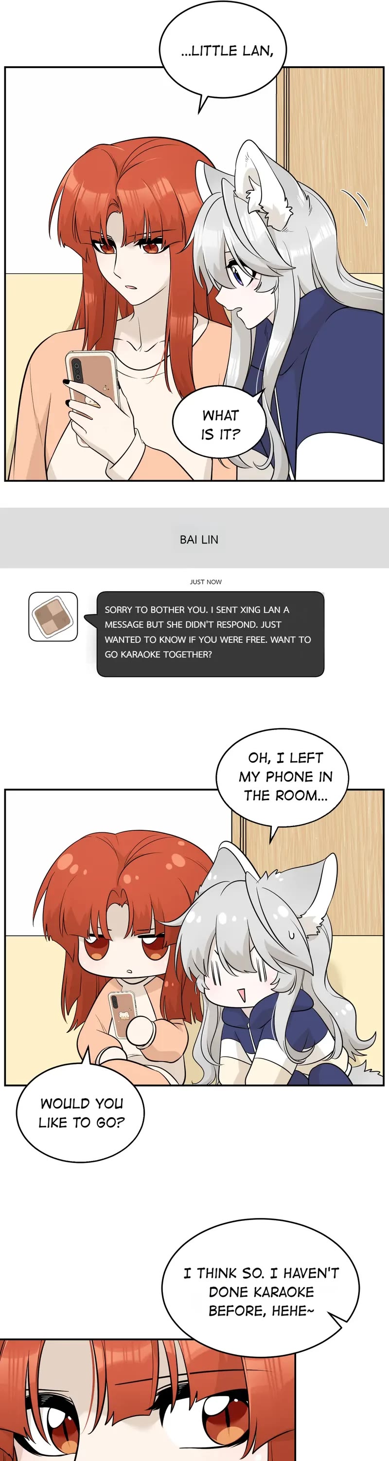 My Food Looks Very Cute Chapter 104 page 11 - Chapter 104: Who Do You Like
