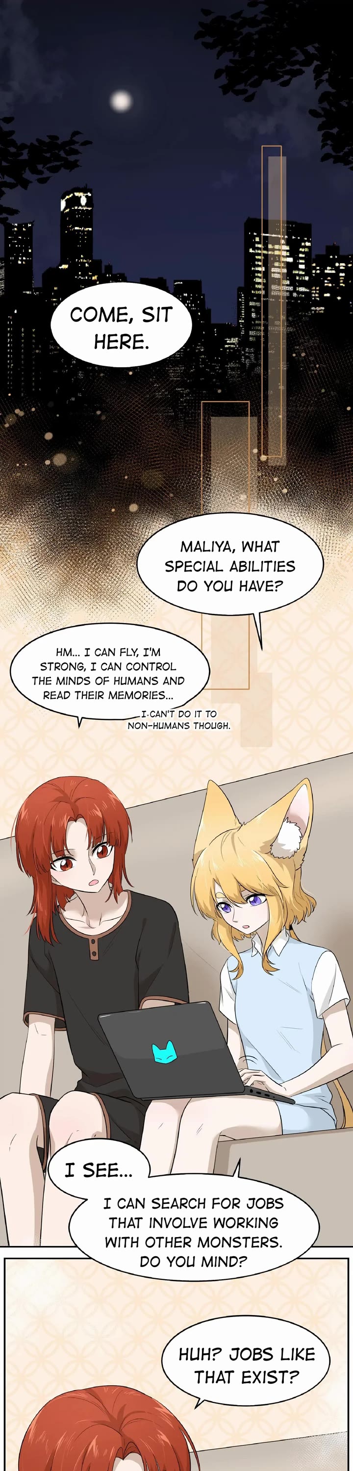 My Food Looks Very Cute Chapter 11 page 1 - Chapter 11: The Expensive Vampire Lacks Money