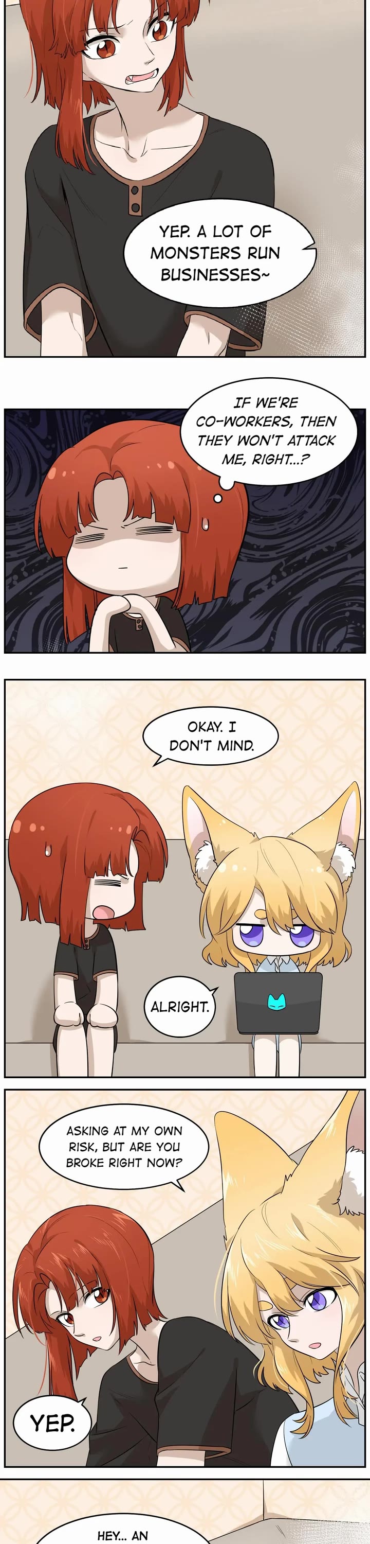 My Food Looks Very Cute Chapter 11 page 2 - Chapter 11: The Expensive Vampire Lacks Money