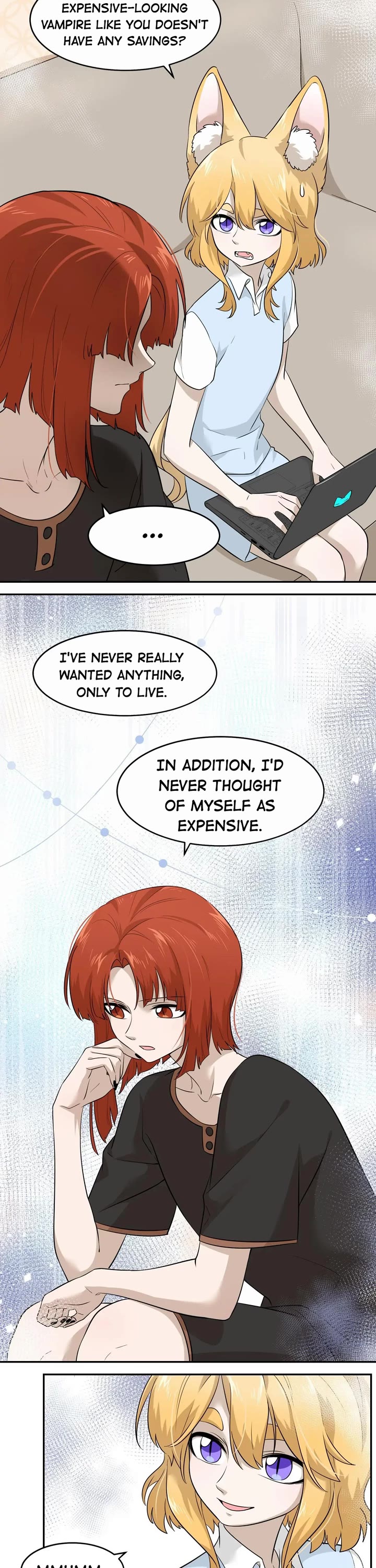 My Food Looks Very Cute Chapter 11 page 3 - Chapter 11: The Expensive Vampire Lacks Money