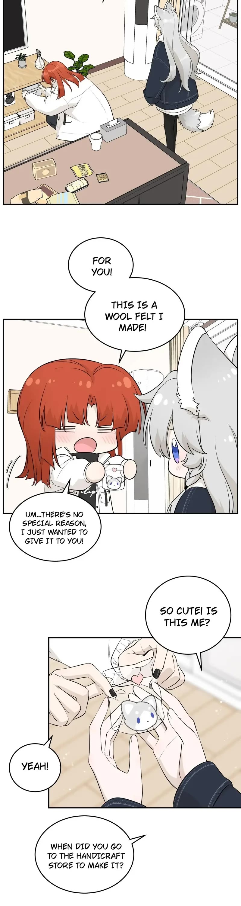 My Food Looks Very Cute Chapter 112 page 13 - Chapter 112: Let's Be Together?