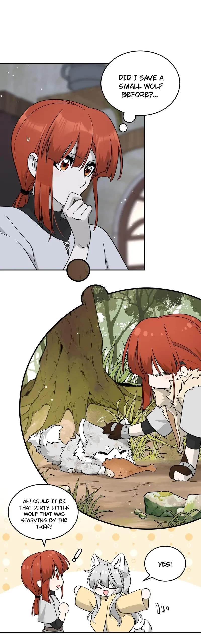 My Food Looks Very Cute Chapter 128.5 page 15 - Chapter 128.5: Special - Hunter And Wolf The High-paying Commission