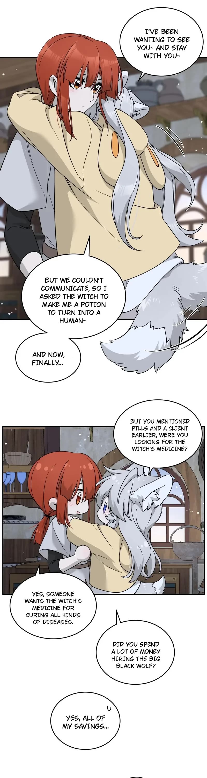 My Food Looks Very Cute Chapter 128.5 page 16 - Chapter 128.5: Special - Hunter And Wolf The High-paying Commission