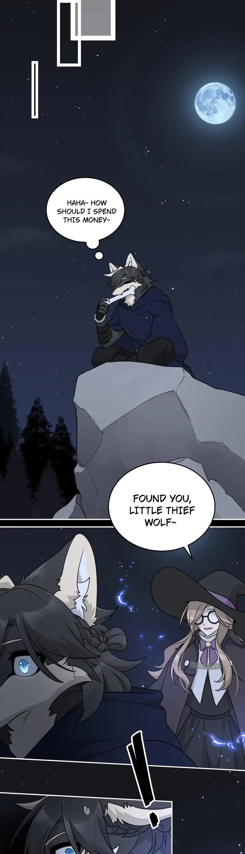 My Food Looks Very Cute Chapter 128.5 page 19 - Chapter 128.5: Special - Hunter And Wolf The High-paying Commission
