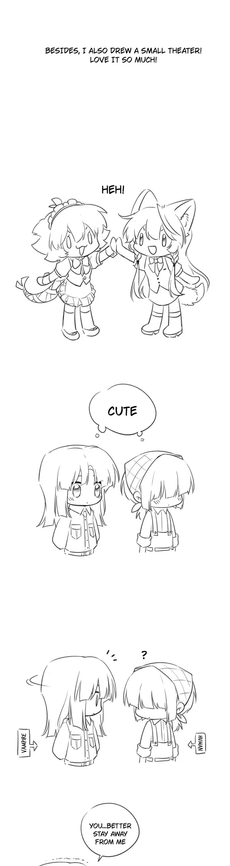 My Food Looks Very Cute Chapter 128.5 page 21 - Chapter 128.5: Special - Hunter And Wolf The High-paying Commission
