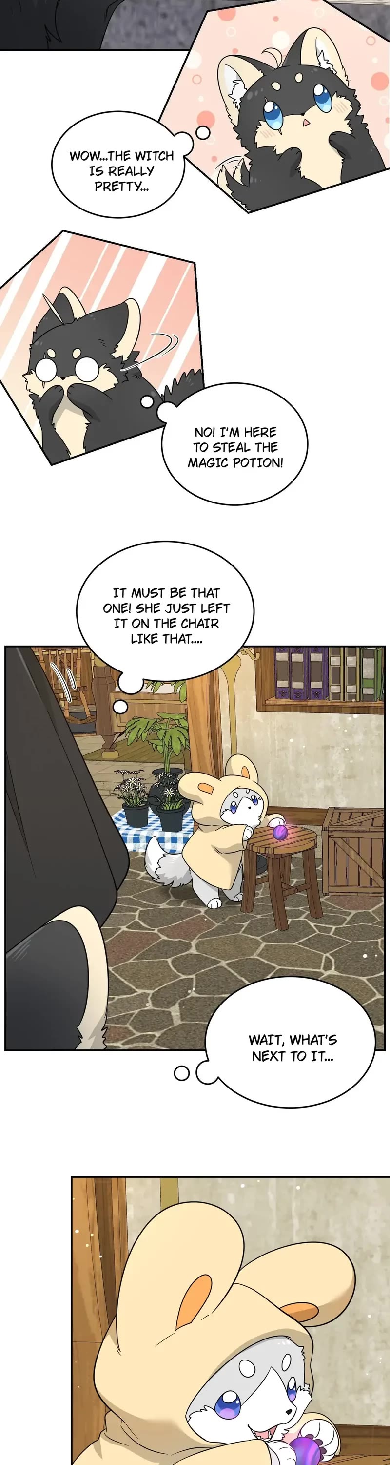 My Food Looks Very Cute Chapter 128.5 page 7 - Chapter 128.5: Special - Hunter And Wolf The High-paying Commission