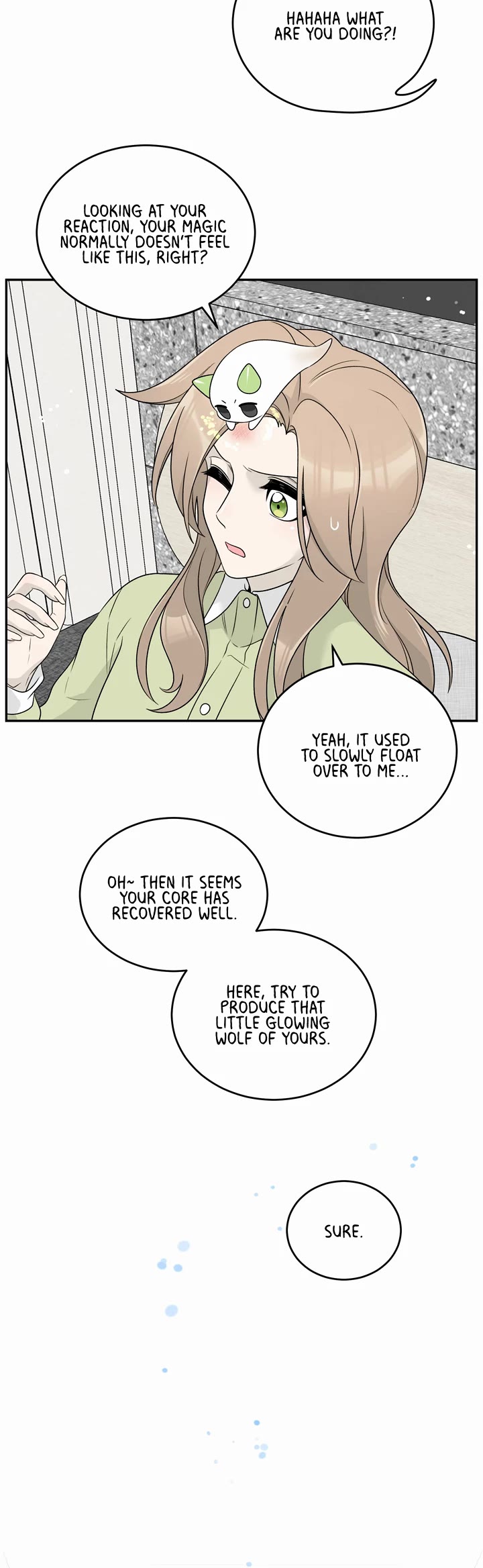 My Food Looks Very Cute Chapter 141 page 10 - Chapter 141: Pecking me