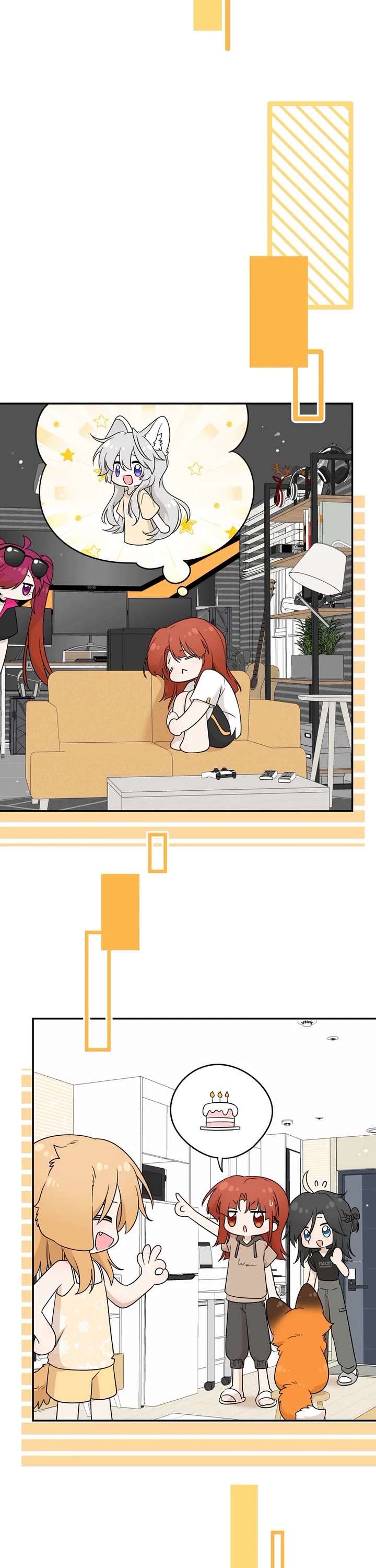 My Food Looks Very Cute Chapter 147 page 7 - Chapter 147: Want to share an umbrella?