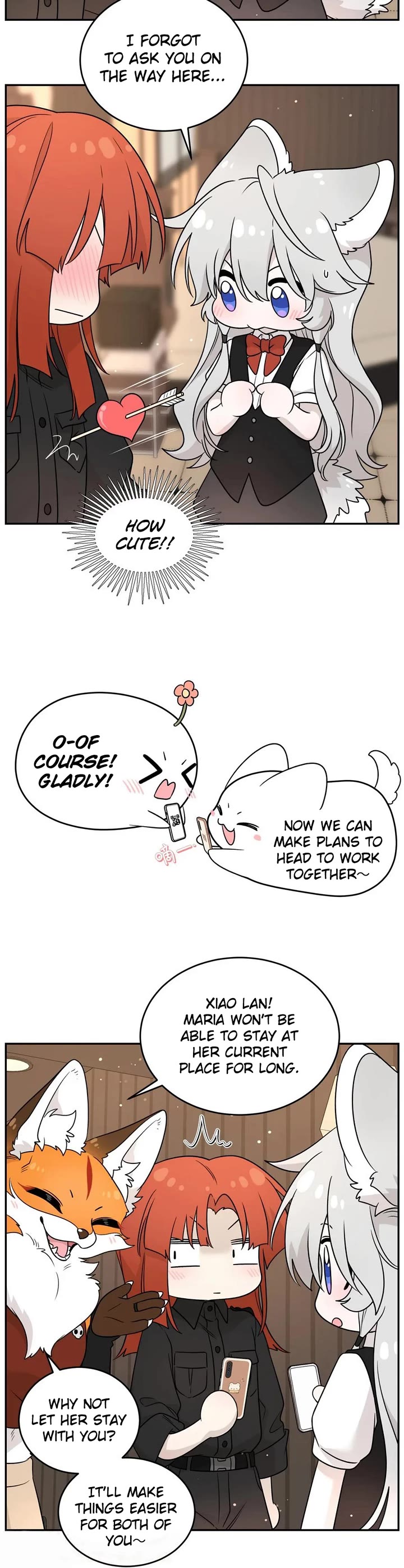 My Food Looks Very Cute Chapter 153 page 10 - Chapter 153: Sighing partners