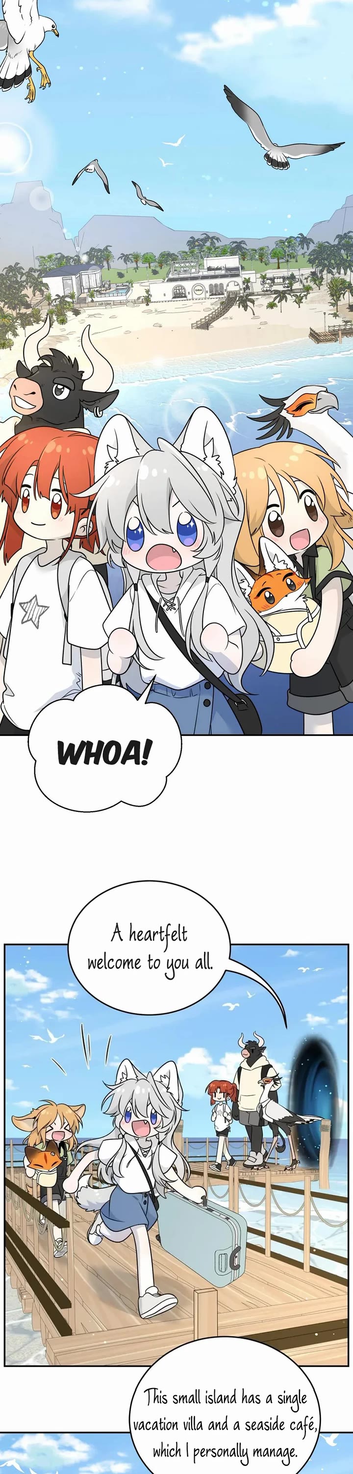 My Food Looks Very Cute Chapter 157 page 2 - Chapter 157: Arrival on the island