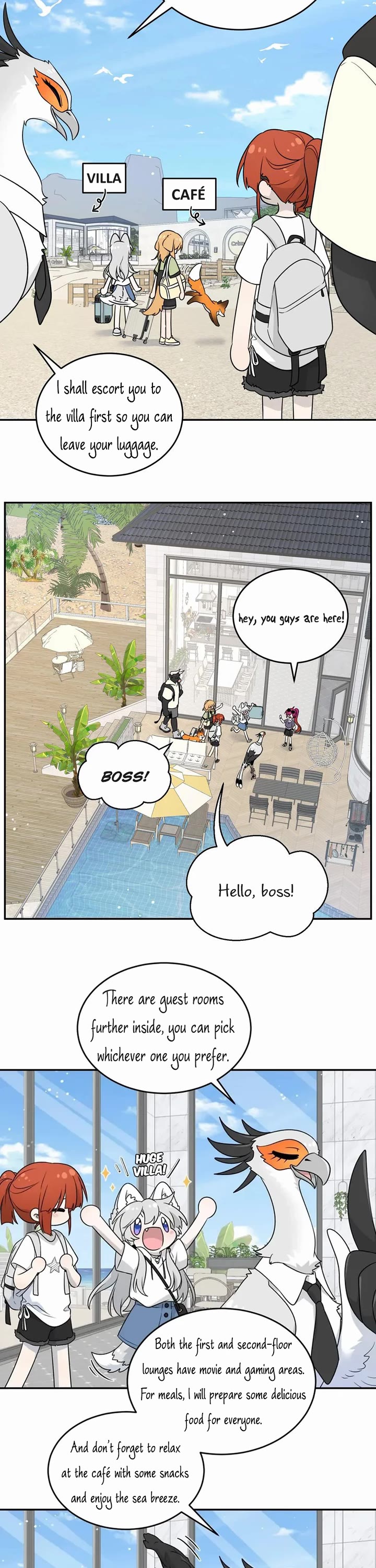 My Food Looks Very Cute Chapter 157 page 3 - Chapter 157: Arrival on the island
