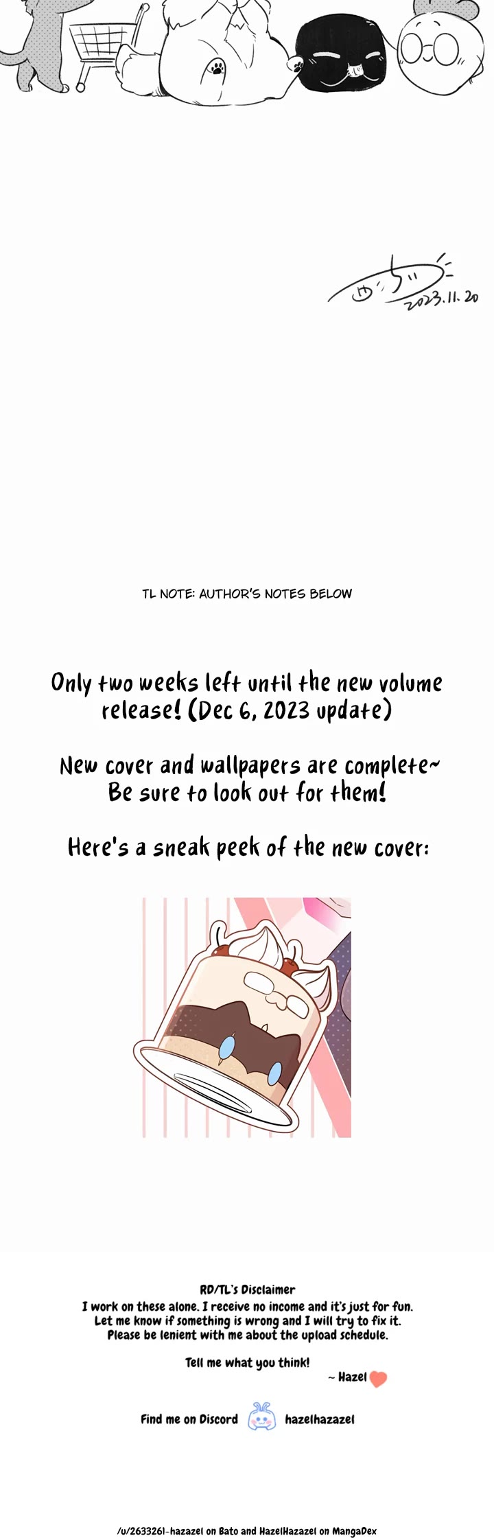 My Food Looks Very Cute Chapter 164.1 page 5 - Chapter 164.1: (Extra) Puppet Theater: Four Little Ones Go Shopping in the Supermarket~