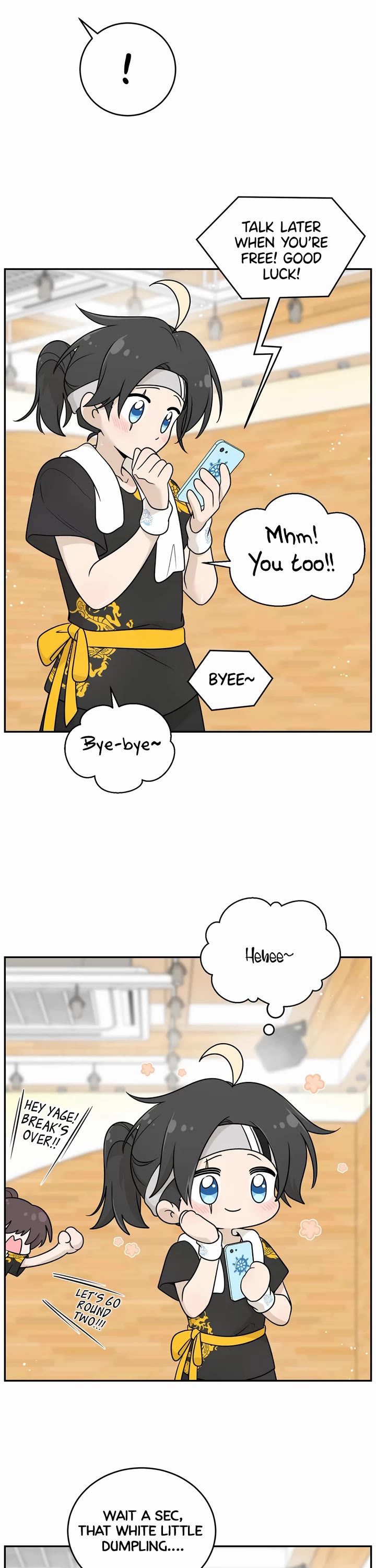 My Food Looks Very Cute Chapter 170 page 11 - Chapter 170: mwah~