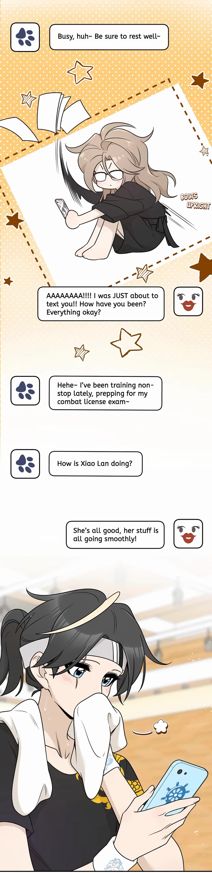 My Food Looks Very Cute Chapter 170 page 4 - Chapter 170: mwah~