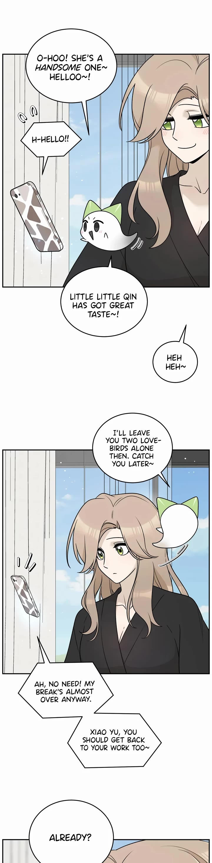 My Food Looks Very Cute Chapter 170 page 9 - Chapter 170: mwah~