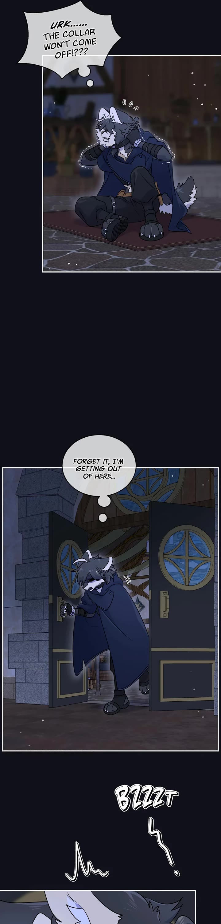 My Food Looks Very Cute Chapter 173.5 page 11 - Chapter 173.5: (Side Story) Hunter and Wolf (part 2): Running Away