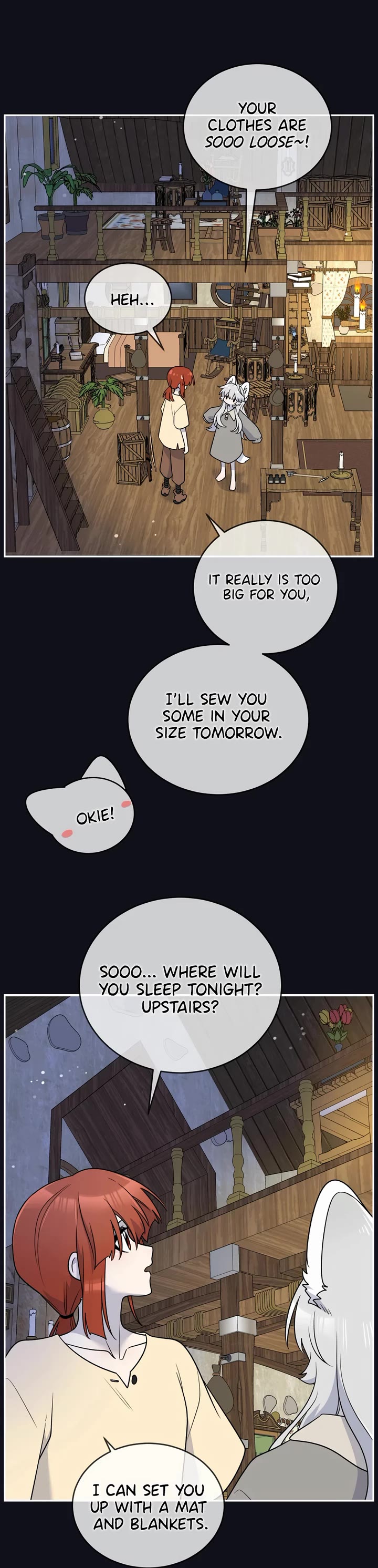 My Food Looks Very Cute Chapter 173.5 page 15 - Chapter 173.5: (Side Story) Hunter and Wolf (part 2): Running Away