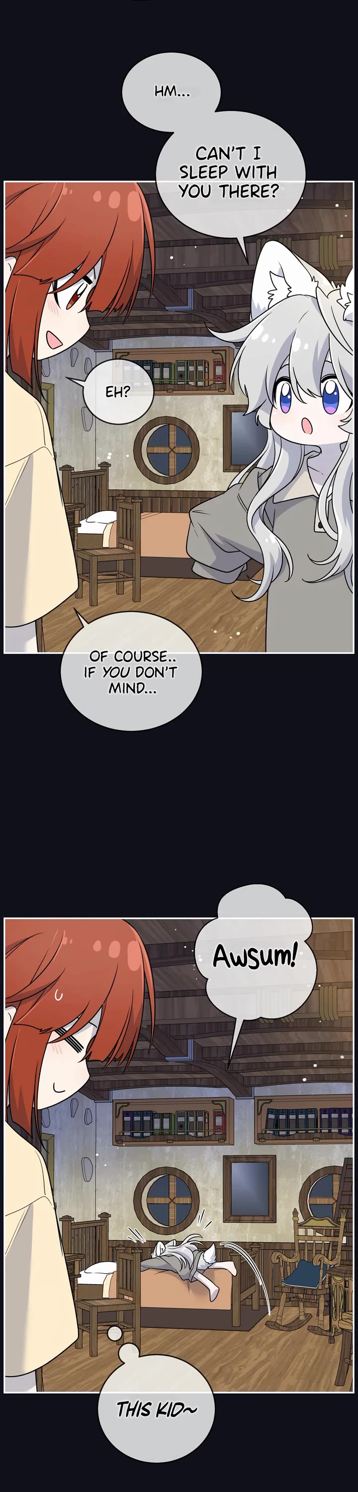 My Food Looks Very Cute Chapter 173.5 page 16 - Chapter 173.5: (Side Story) Hunter and Wolf (part 2): Running Away