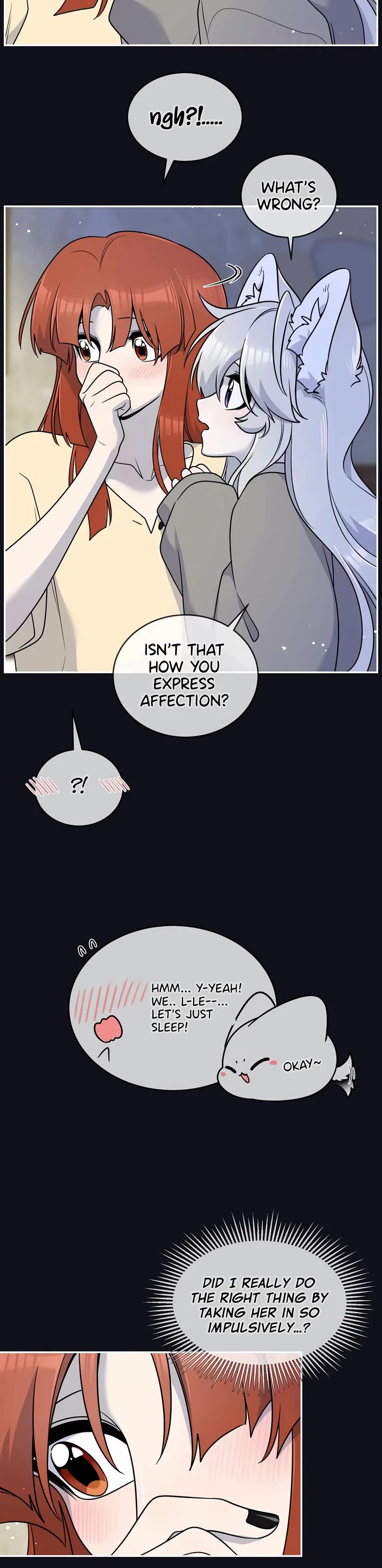 My Food Looks Very Cute Chapter 173.5 page 19 - Chapter 173.5: (Side Story) Hunter and Wolf (part 2): Running Away