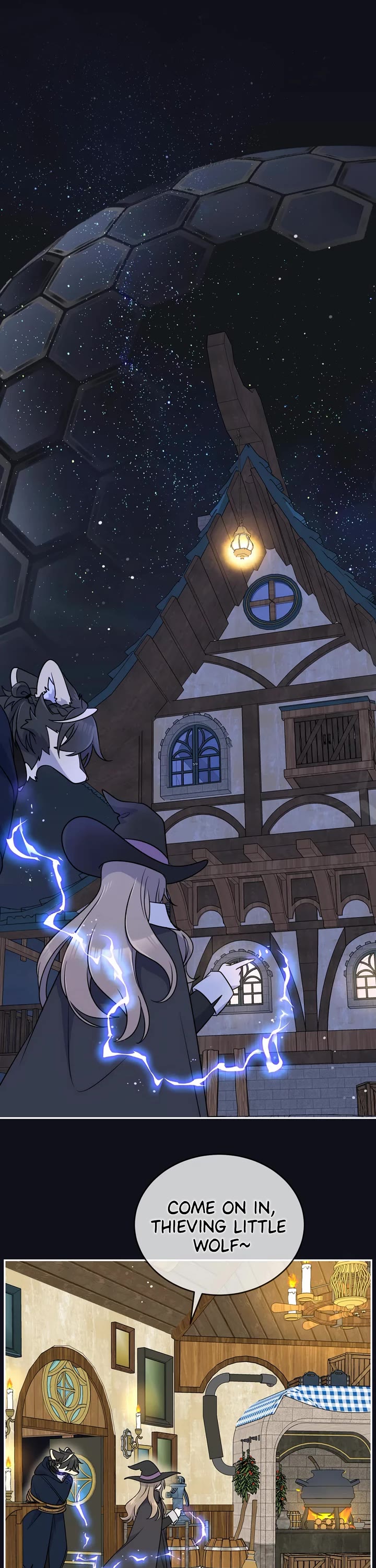 My Food Looks Very Cute Chapter 173.5 page 6 - Chapter 173.5: (Side Story) Hunter and Wolf (part 2): Running Away