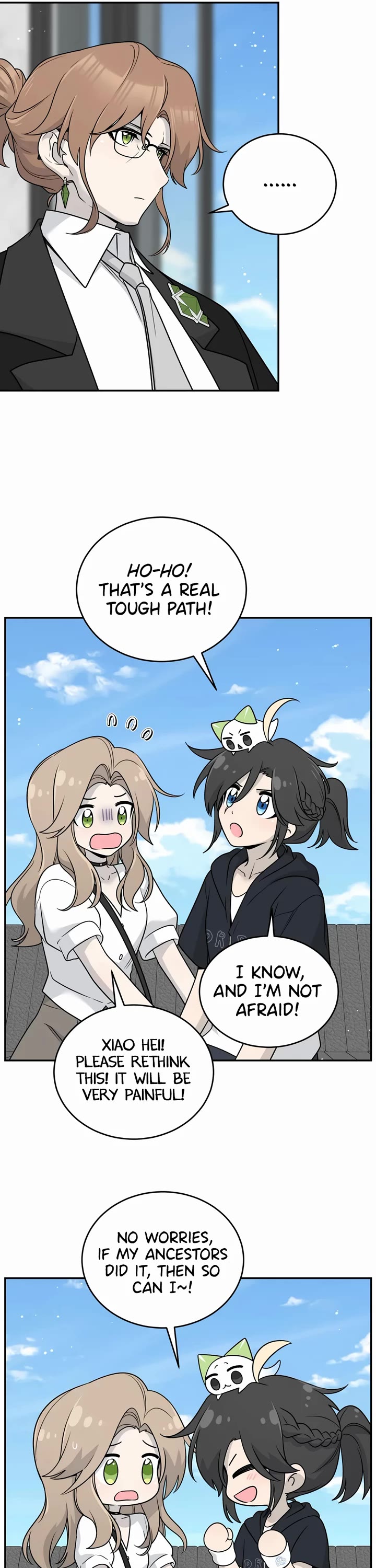 My Food Looks Very Cute Chapter 173 page 11 - Chapter 173: I'm sitting