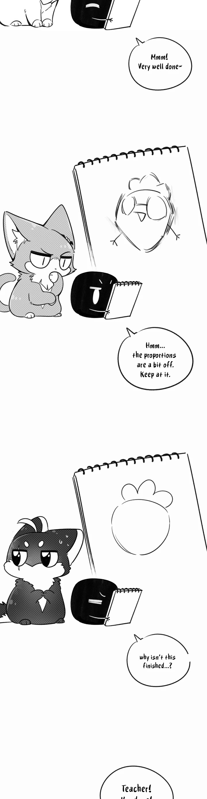 My Food Looks Very Cute Chapter 178.1 page 4 - Chapter 178.1: (Extra) Puppet Theater: Arts Class